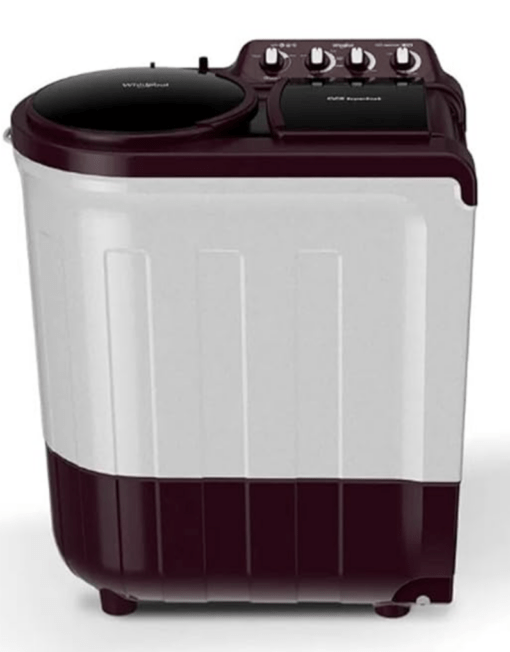 Whirlpool 7 KG 5 Star, Supersoak Technology Semi Automatic Top Load Washing Machine (ACE 7.0 Super Soak (Wine)) (Wine)